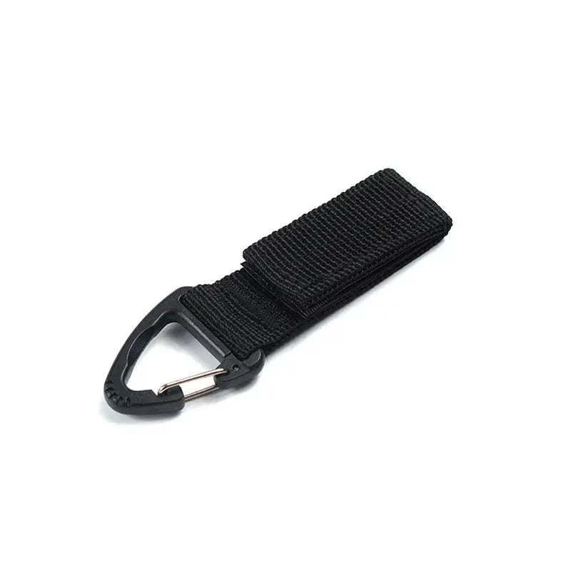 Simples Market nylon strap with black carabiner clip for outdoor use