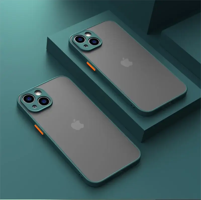 Jingjia Armor Bumper Shockproof Case for iPhone 15 Through 14 Pro XR XS Max 7 8 Plus SE 2020 Full Coverage Protection
