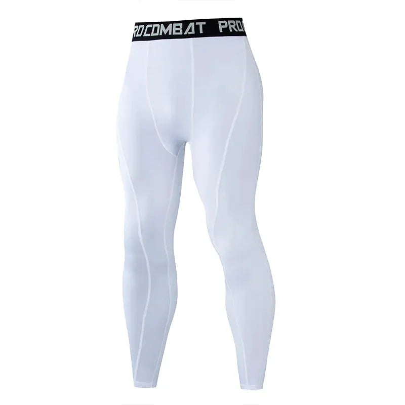 Men Compression Tight Leggings For Running Gym Fitness Training Yoga Quick Dry Pants