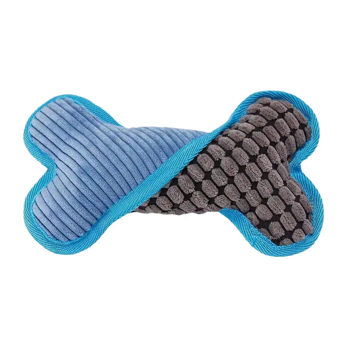 Plush Squeaky Bones Dog Toys For All Sizes, Stuffed Chew Toy Gifts For Puppies And Adult Dogs