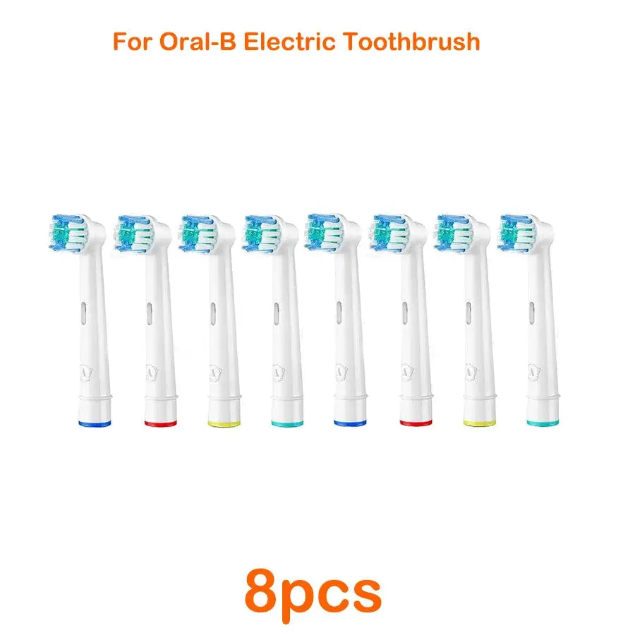 Oral B Braun Replacement Toothbrush Heads Extra Soft Dupont Bristles Rounded End For Gentle Cleaning Whitening