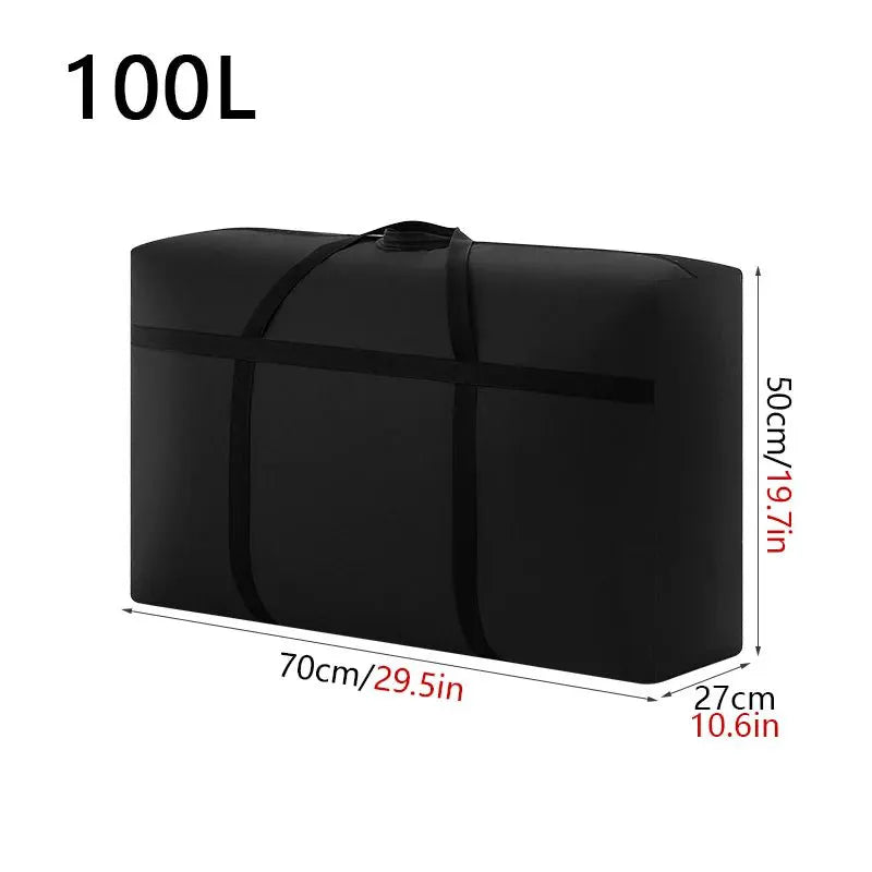 Extra Large Waterproof Moving Luggage Bags Laundry Shopping Bag foldable luggage travel bag Large Capacity Quilt Organizer - Simples Market