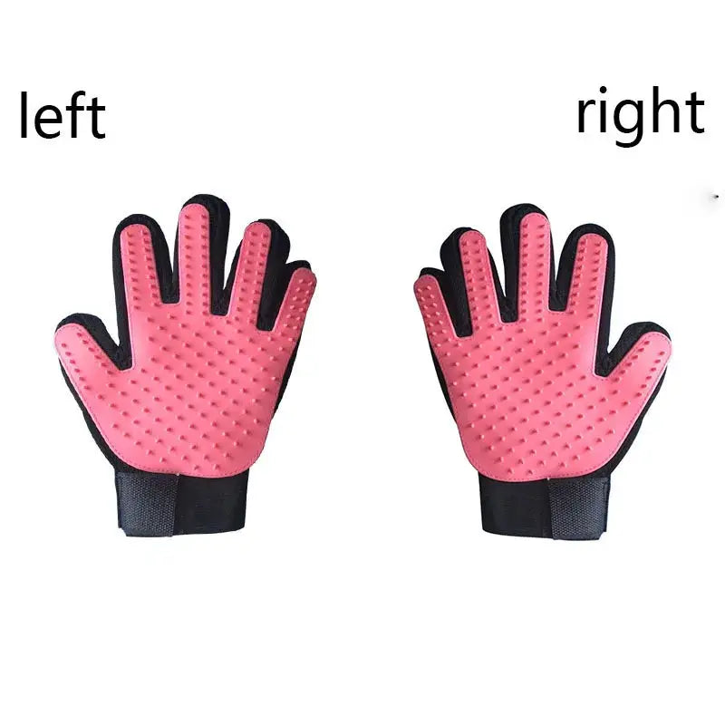 Pet Hair Glove Comb For Dog And Cat Grooming Deshedding Hair Remover Massage Brush Tool