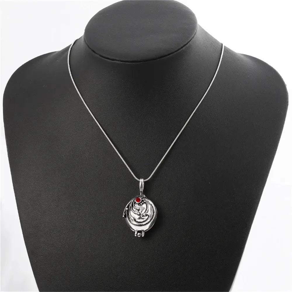 The Vampire Diaries Elena Gilbert Necklace Vervain Verbena Pendant Fashion Jewelry For Women Men Gift