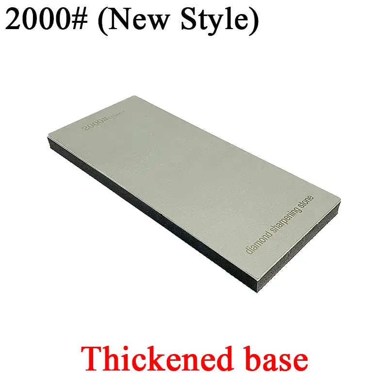 Thickened Non Slip Base Diamond Stone Kitchen Knife Sharpening System 15 Degree Sharpener Whetstone Leather Polishing
