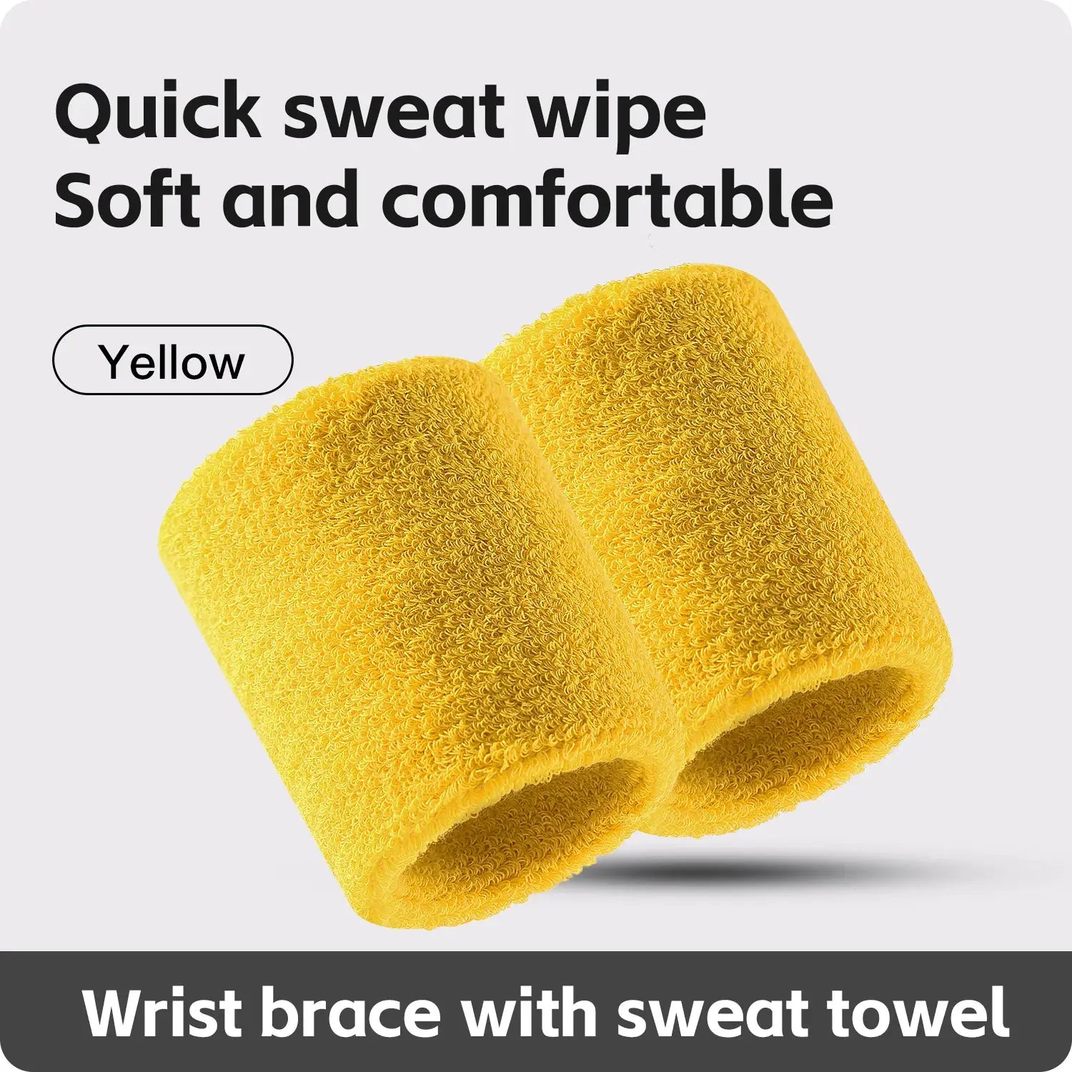 Half Pack Fitness Wristband Wrist Support For Tennis Basketball Volleyball Sports Protector Sweatband Gym Wrist Guard