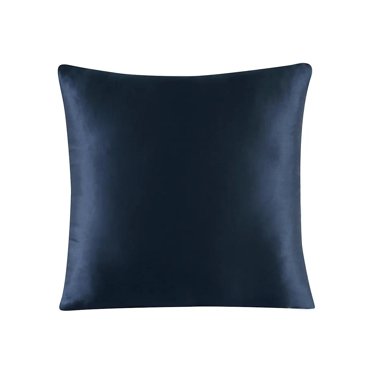 Silk cushion pillow cover from Simples Market, navy blue, 100% silk