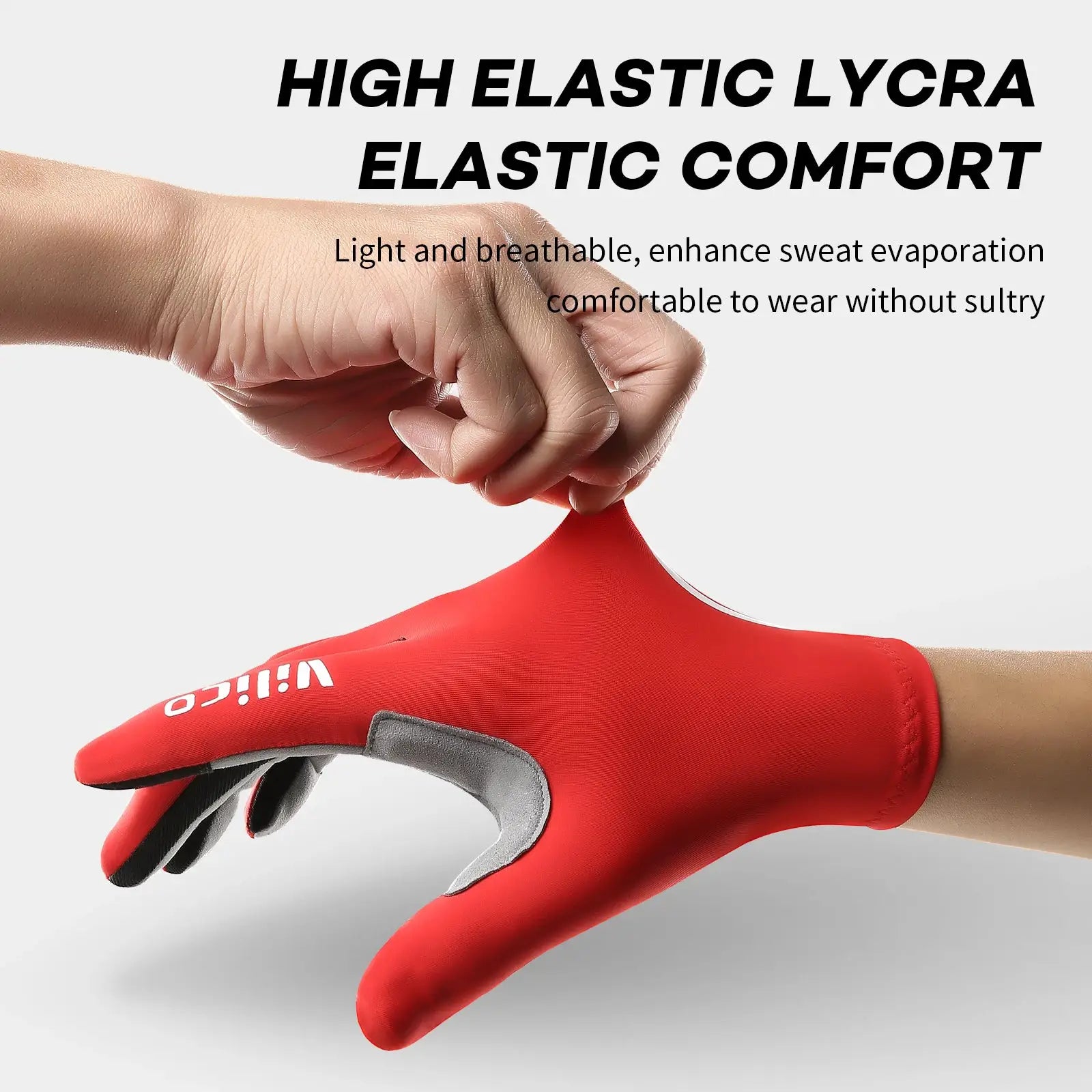 Touch Screen Gel Cycling Gloves For Men Women Full Finger And Half Finger MTB Road Bike Racing