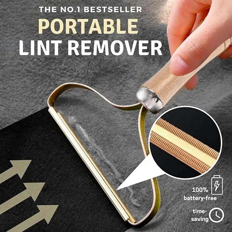 Portable Lint Remover And Pet Hair Brush Manual Lint Roller For Sofa Clothes Cleaning Fuzz Fabric Shaver Tool