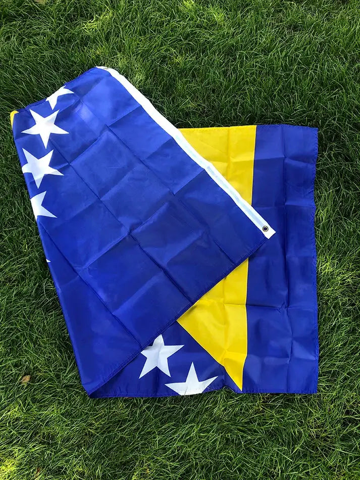 Bosnia And Herzegovina Flag 3x5 Ft Polyester For Decoration