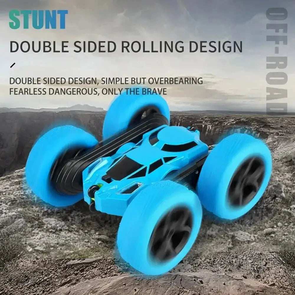 RC Stunt Car Double Sided Flip 360 Degree Rotation Off Road Drift Remote Control Car For Kids And Adults