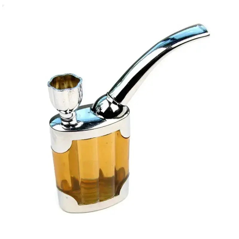 Complete Set Cleanable Acrylic Smoking Pipe With Microfilter System To Reduce Tar And Nicotine For Cleaner Smoke