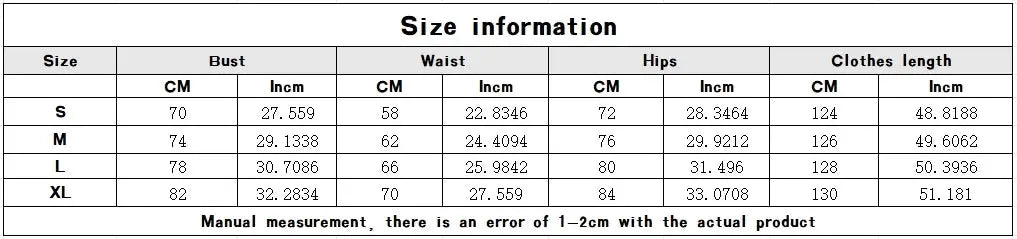 Simples Market Sexy Backless Bodycon Scrunch Jumpsuit size chart with bust, waist and hips