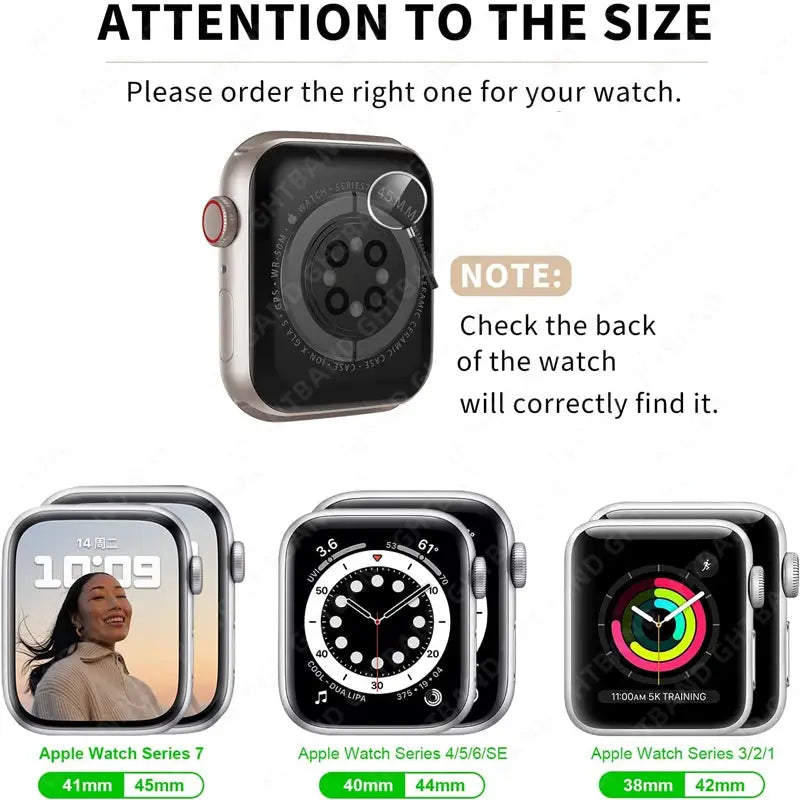 Screen Protector Cover for Apple Watch 44mm 45mm 40mm 41mm Hard PC Front Rear Bumper Case for iwatch 9 8 7 6 5 4 Change To Ultra