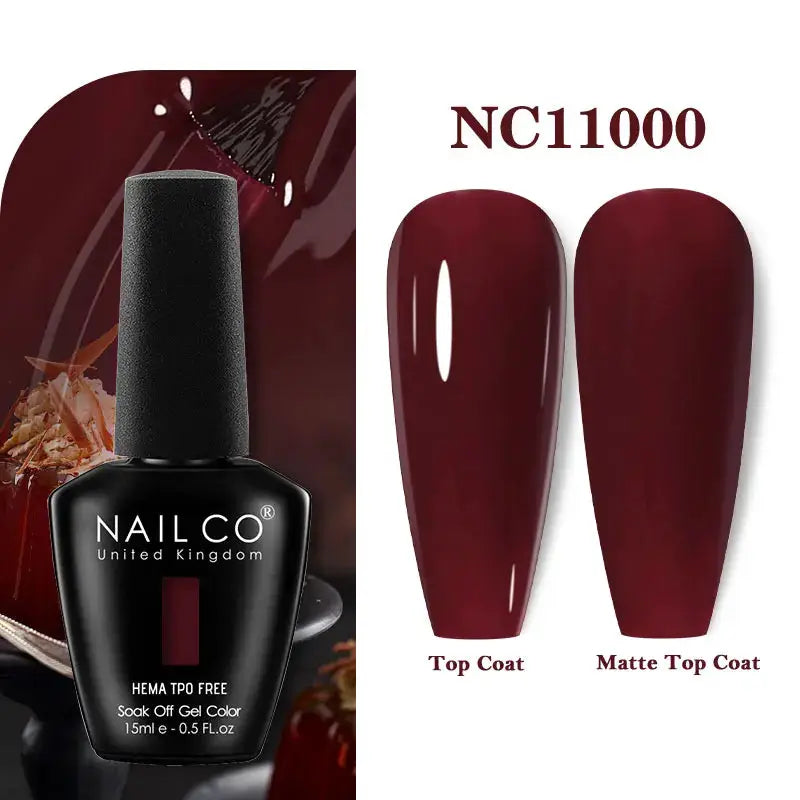 NAILCO 283 Colors Gel Nail Polish Kit Ultra Long Lasting UV Gel Varnish With 30 Day Shine