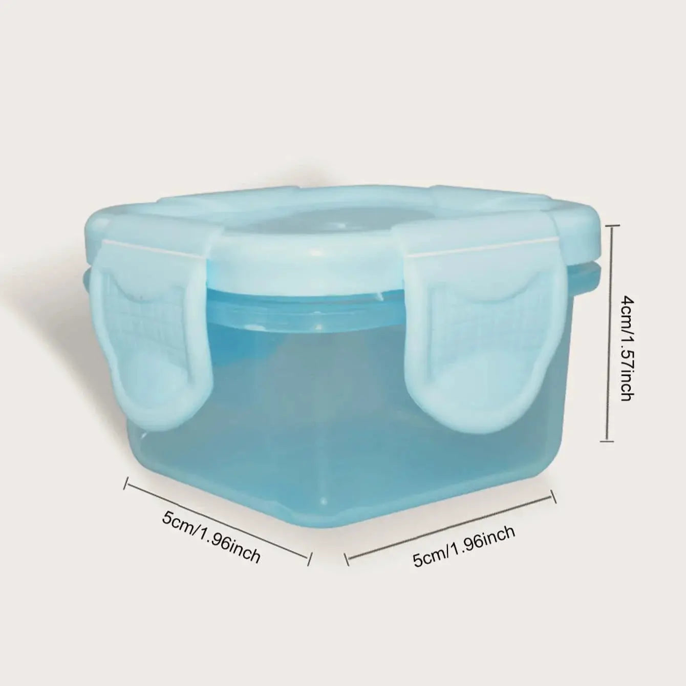 SmartSeal Mini Food Storage Containers Set With Leakproof Lids For Airtight Freshness On The Go
