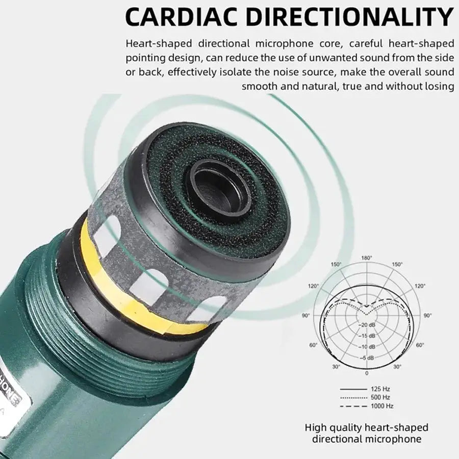 Wired Professional Dynamic Microphone For PC Karaoke And Live Streaming For Gaming Sound Room And Studio Use