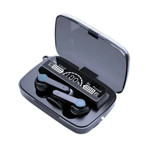 Original M19 Bluetooth Headset Wireless In Ear Sports Earphone With Intelligent Touch Control And LED Battery Display