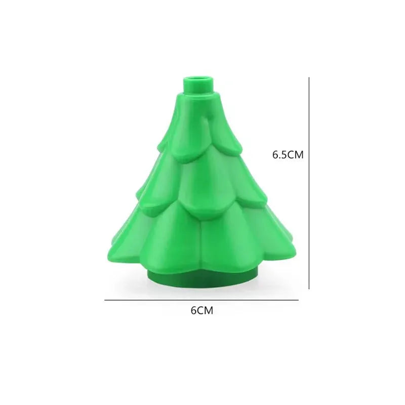 Big Outdoor Building Blocks Forest Plant Series Set For Farm Garden Decor And Kids Toys Bricks