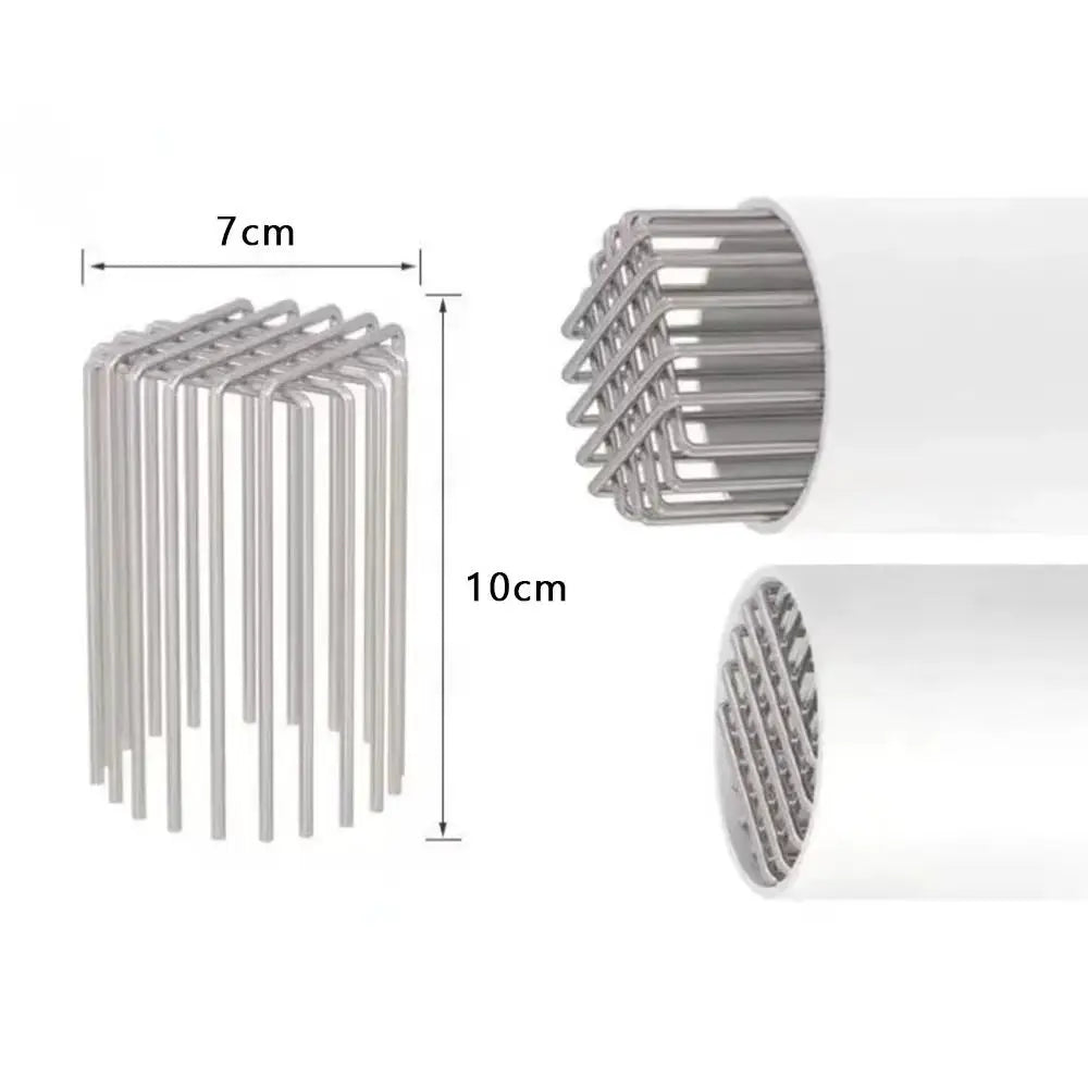 Simples Market round stainless steel roof drain cover with anti-blocking design for balcony/rooftop drainage