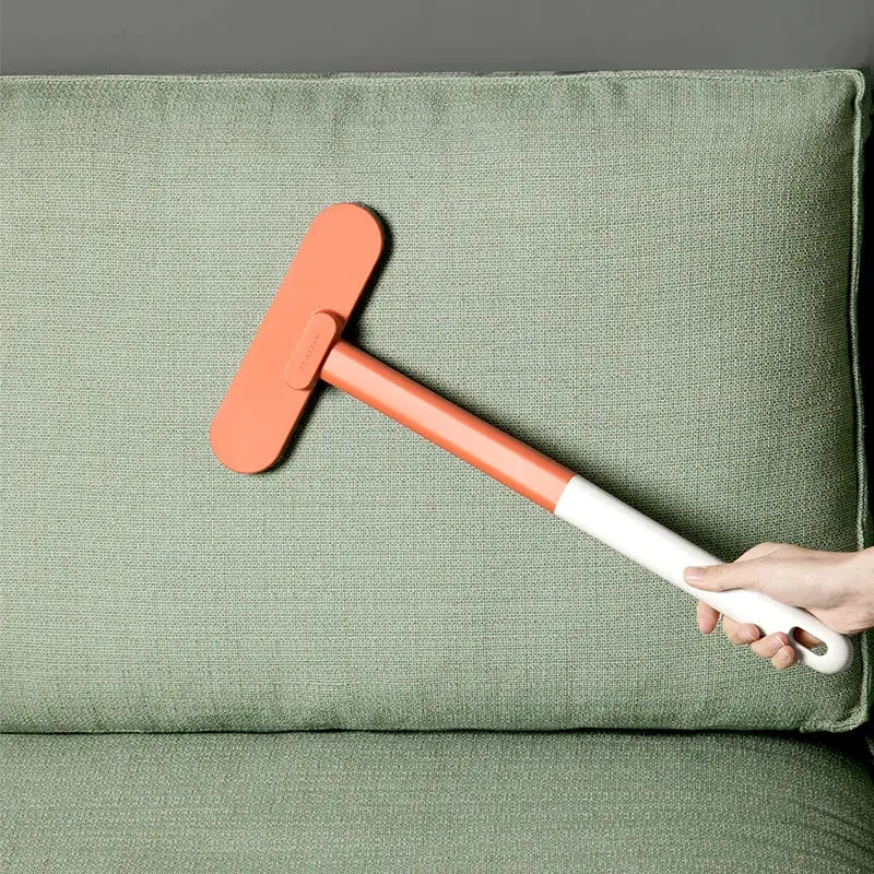 GleamGuard Multifunction Long Handled Window Brush Wet And Dry Dual Use For Windows Sofas Walls And Pet Hair Cleaning