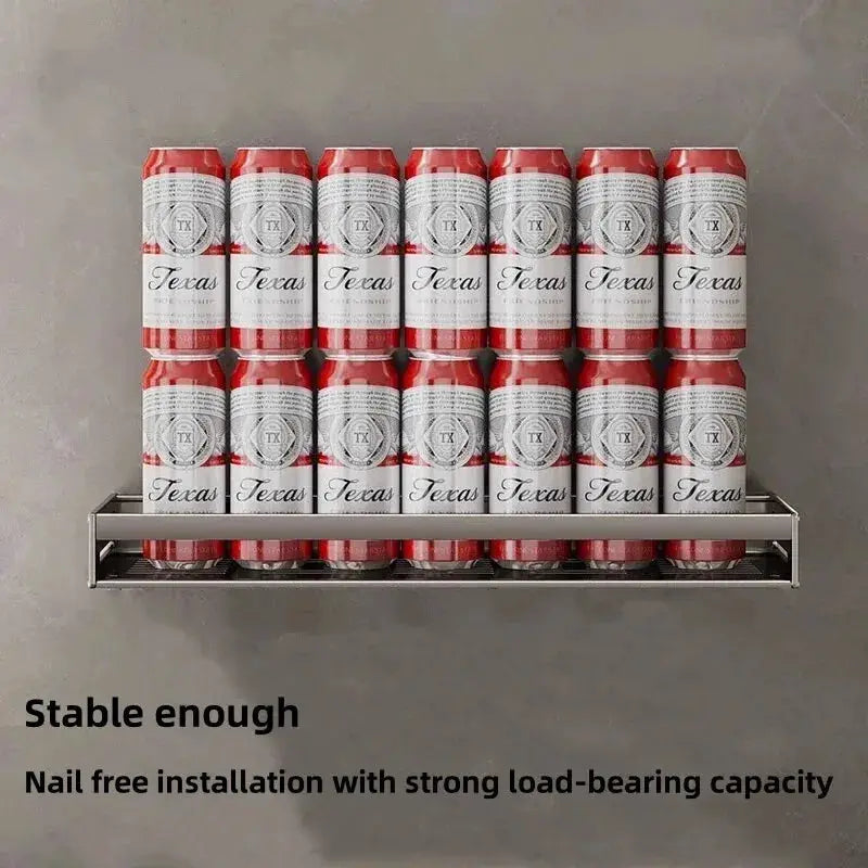 Aluminum corner bathroom shelf by Simples Market; no-drill wall mount for all-in-one shampoo organizer and towel holder.