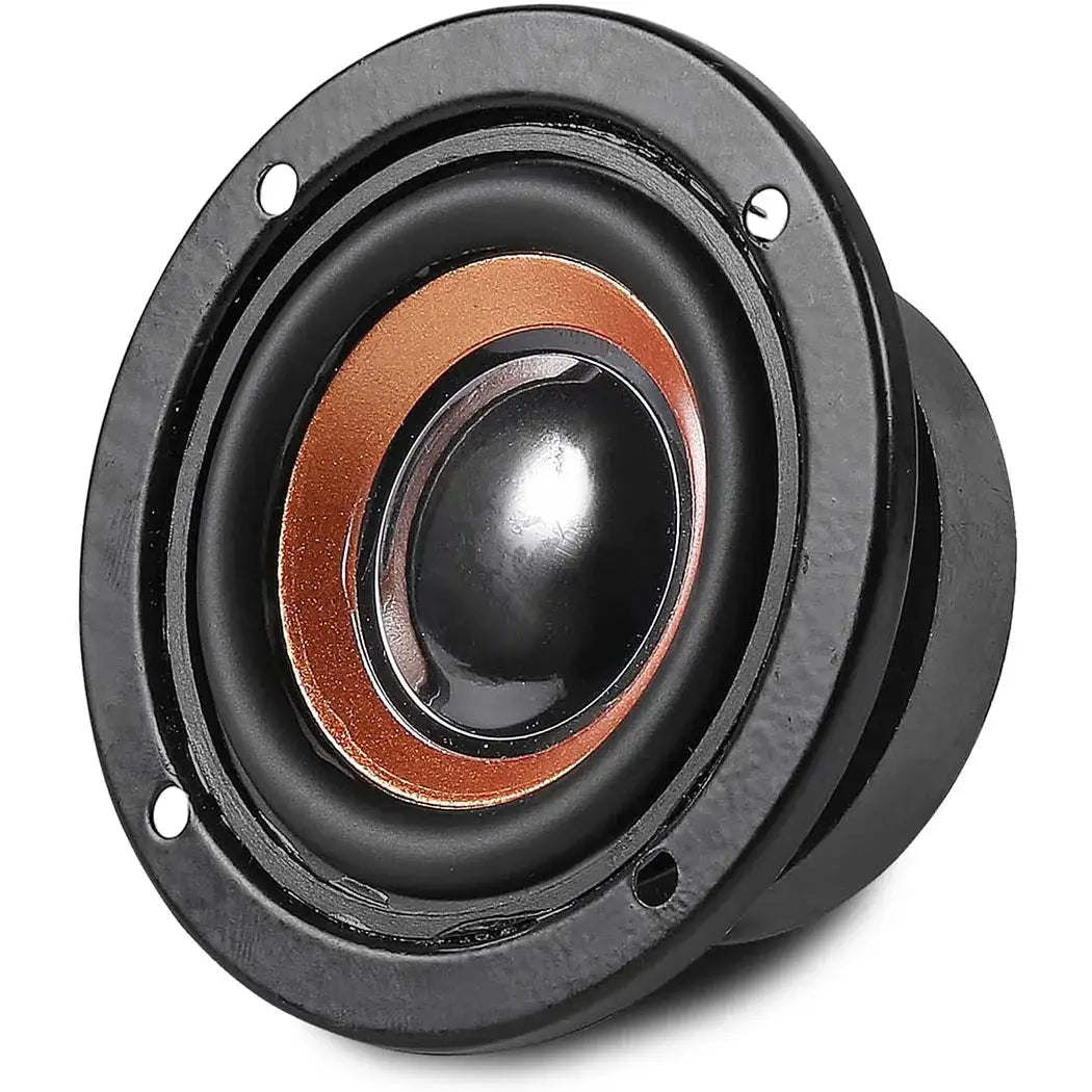 2x 63mm round bass speakers, Simples Market, 4 ohm 5W, copper ring surround