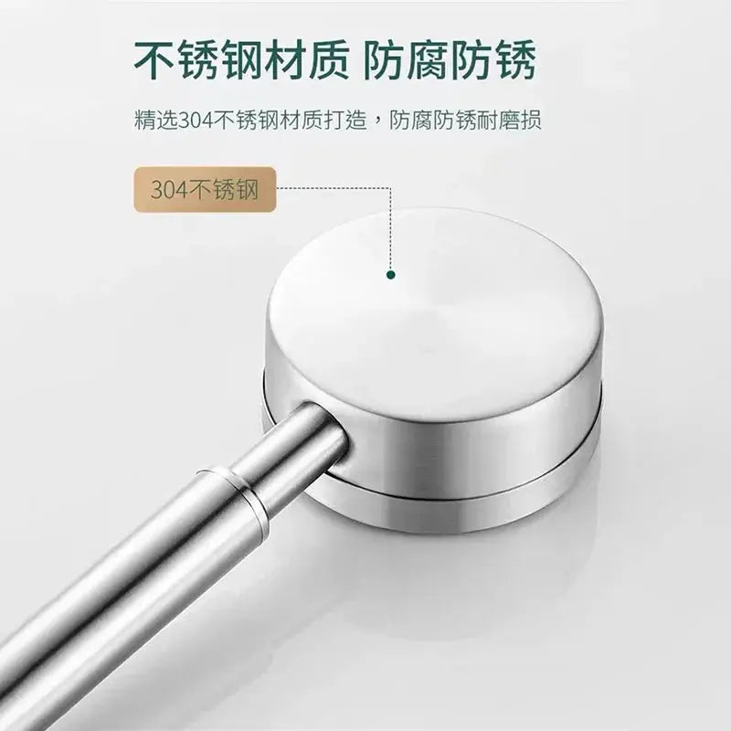 SUS304 stainless steel handheld shower head with rainfall spray