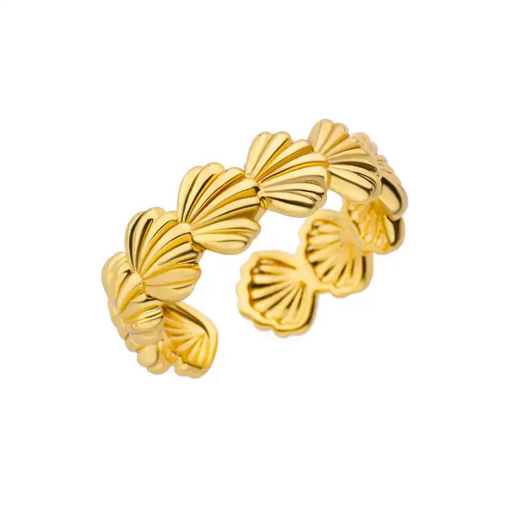 316L Stainless Steel Rings For Women Gold Color Never Fade Luxury Classic Wedding Rings Couple Jewelry Free Shipping