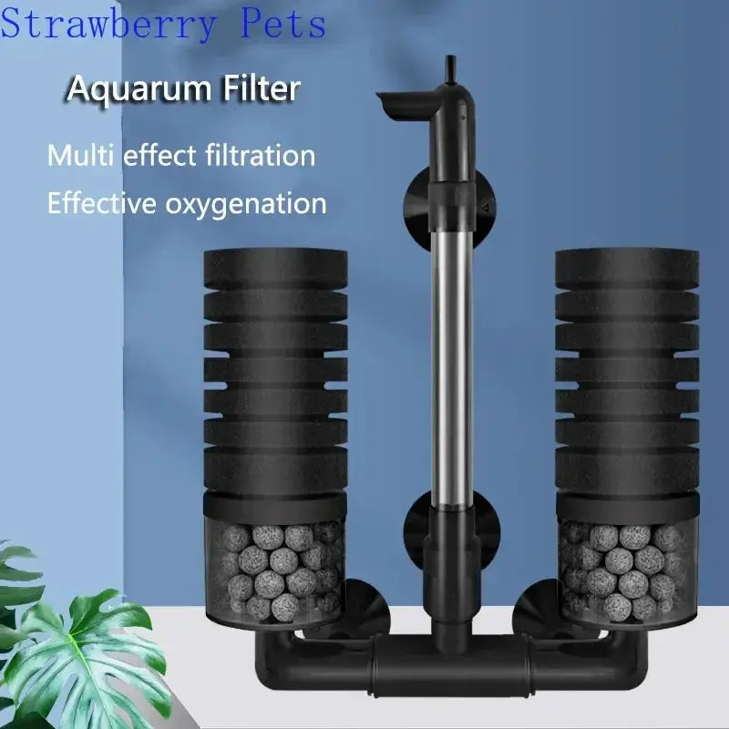 Biochemical Sponge Filter For Aquarium Bio Filter Quiet Operation Improves Water Quality And Oxygen Solubility