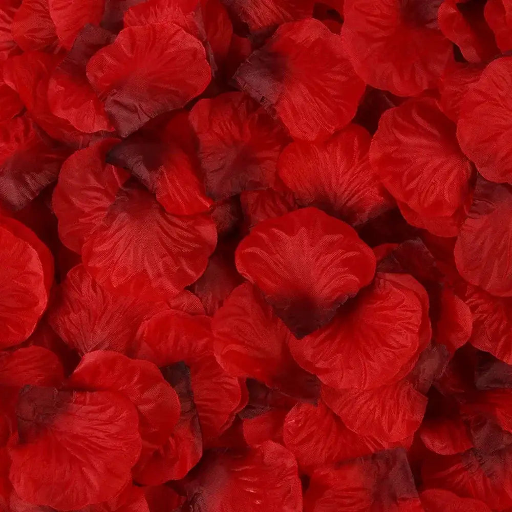 Colorful Artificial Rose Petals 100 To 10000 Pieces Red White Gold Nonwoven Silk Like Fabric Wedding Party Valentine Decor