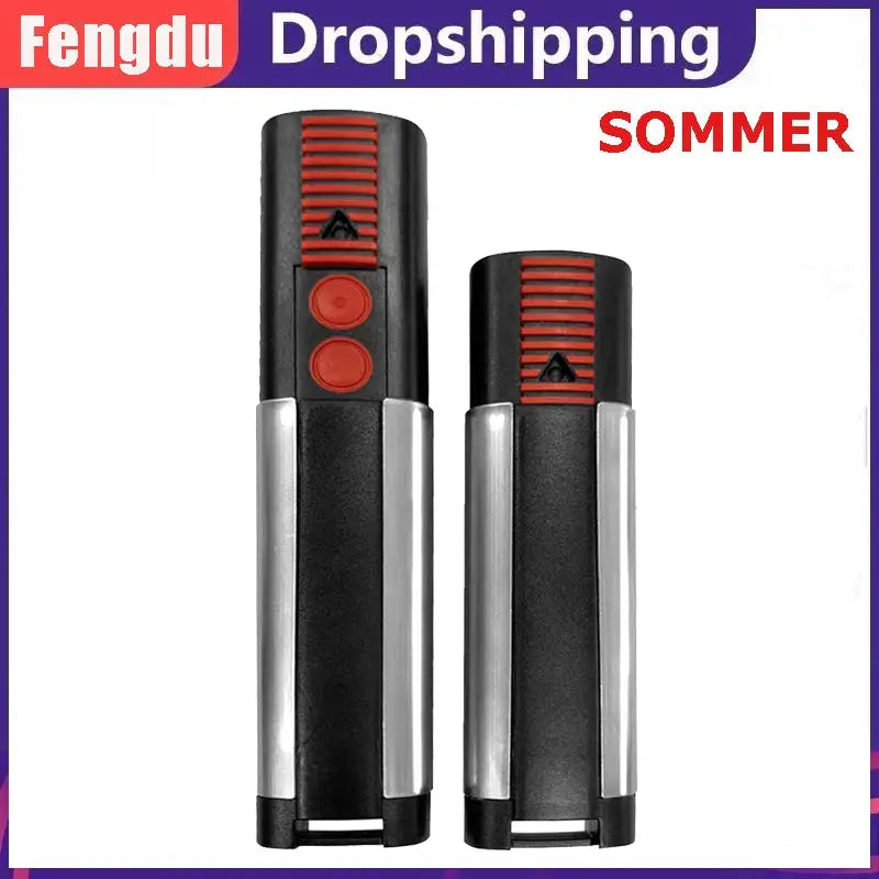 Sommer 4020 TX03-868-4 garage door remote (2-pack), black with red buttons by Simples Market