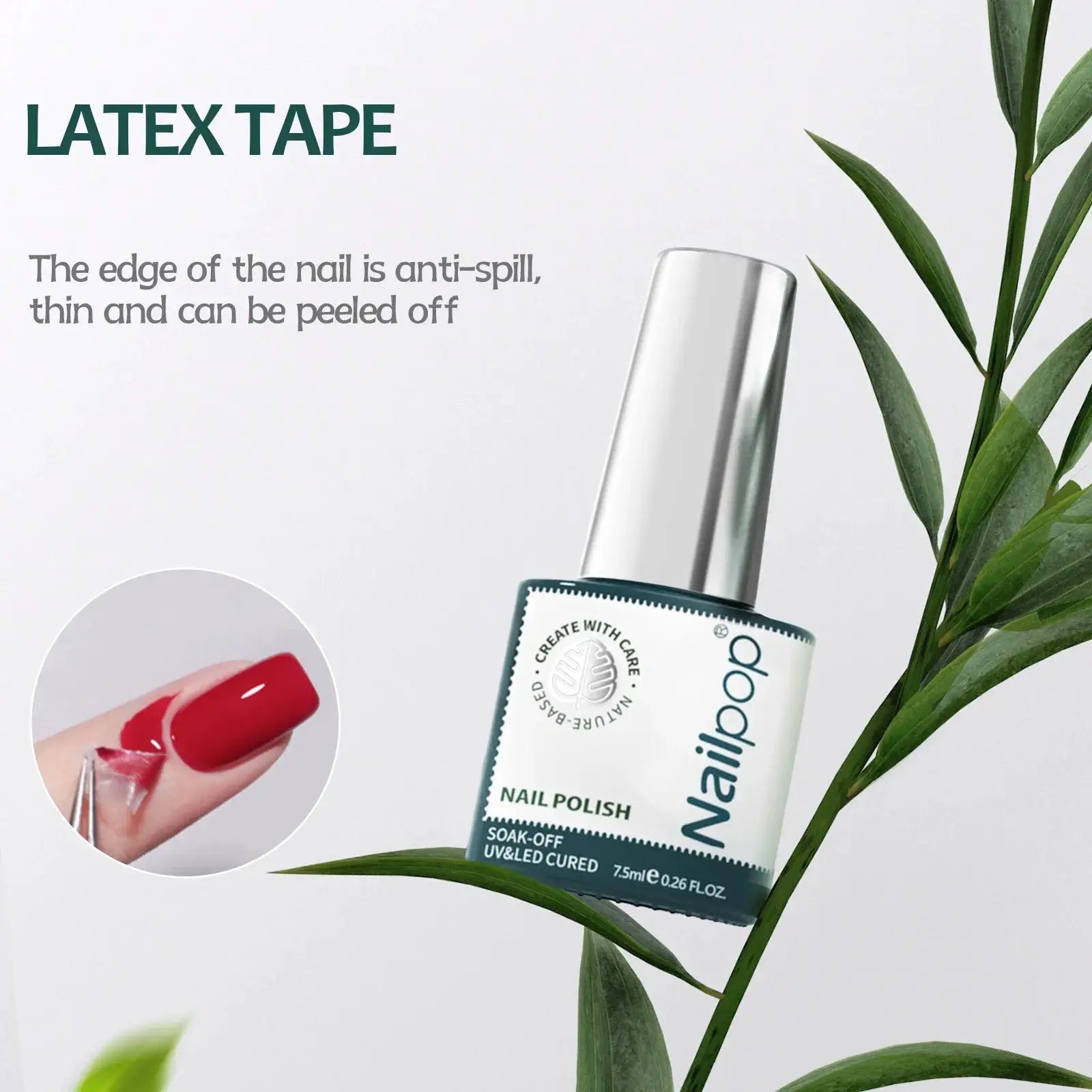 Nailpop Gel Nail Polish Liner 8ml Precision French Tips And Intricate Nail Art With Thin Brush For Sharp Lines