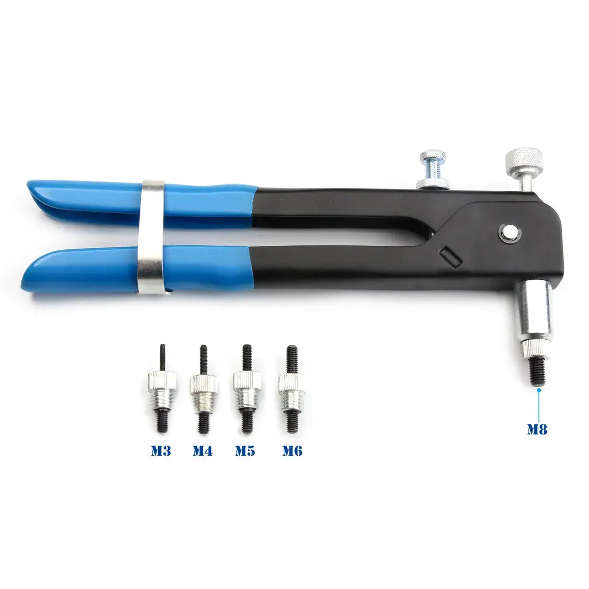 Threaded Rivet Nut Kit Aluminum Alloy Rivet Nut Gun Set M3 To M8 For Woodworking And DIY Projects