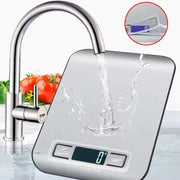 Digital Kitchen Scale With LED Display 5kg 1g Stainless Steel Weighing For Food Jewelry Snacks Baking Home Tools