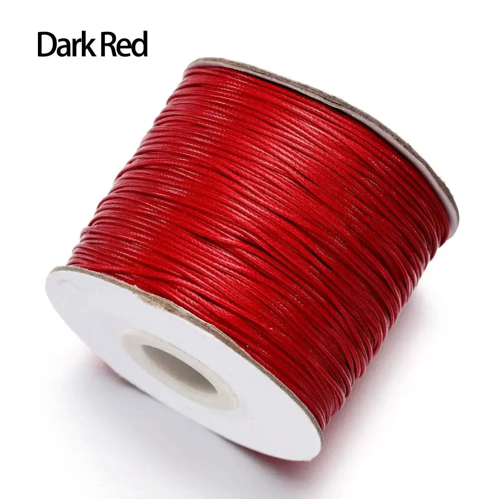 Korean Waxed Cotton Cord 10m Lot Waxed Thread String For DIY Jewelry Making Beads Necklace And Bracelet