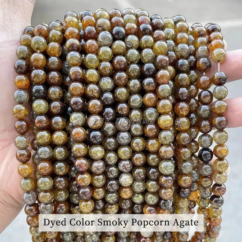 Natural Stone Golden Obsidian Irisation Round Beads 4mm 6mm 8mm 10mm 12mm Spacer Jewelry Making Bracelet Necklace