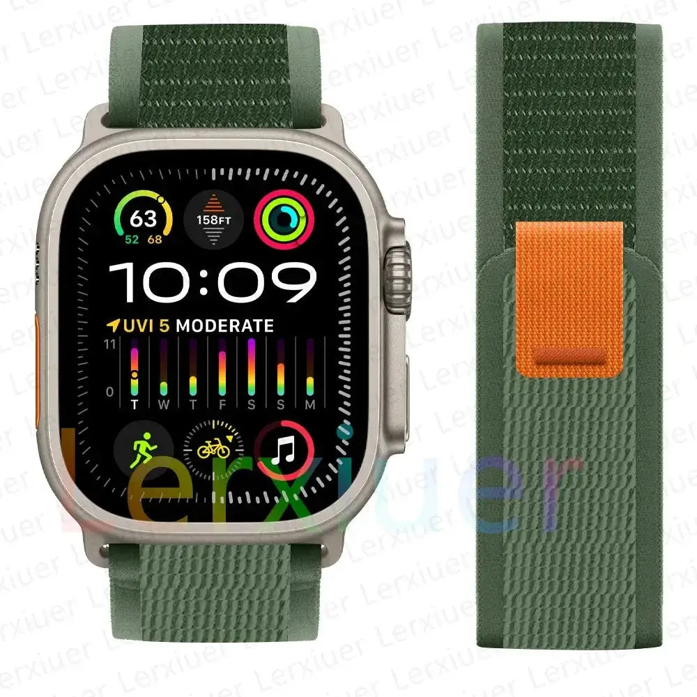 trail loop For apple watch ultra 3 2 Band 49mm 44mm 40mm 45mm 41mm 42mm correa bracelet iWatch series 7 se 8 9 10 11 46mm straps