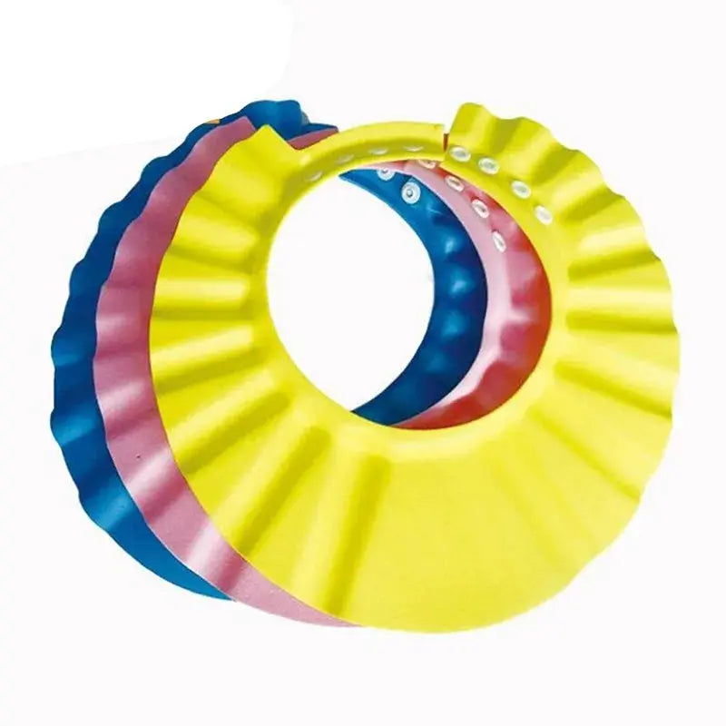 Adjustable Baby Shower Cap Waterproof Hair Shield Hat For Gentle Bath Time Protect Eyes And Ears