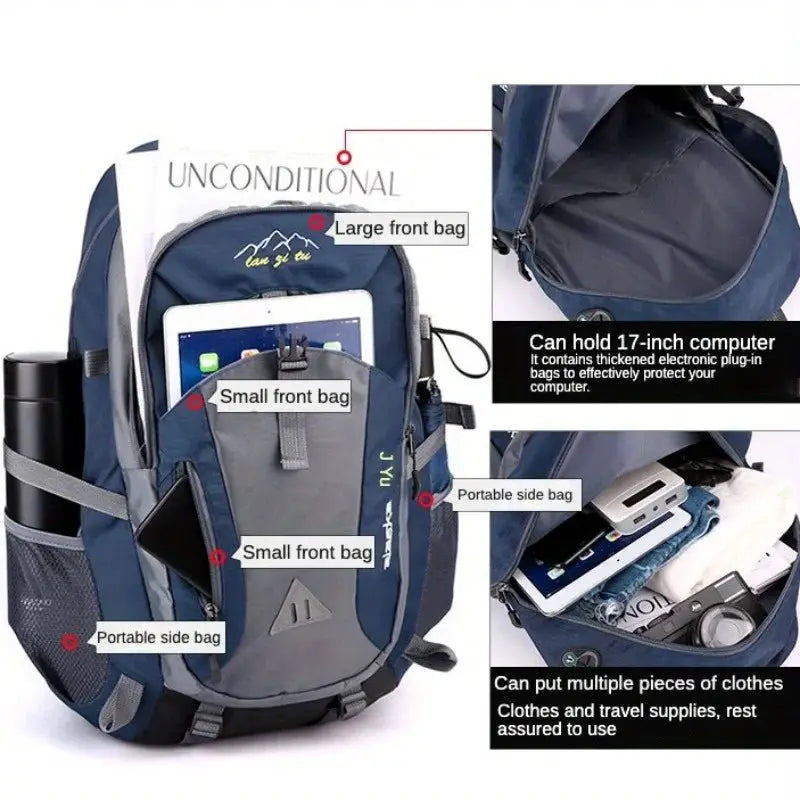 40L Outdoor Hiking & Travel Backpack - Simples Market