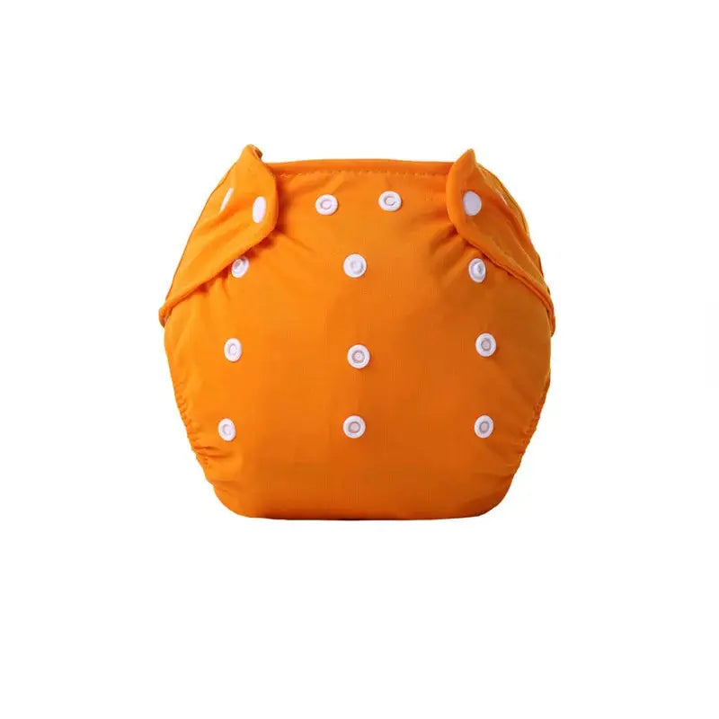 Eco Friendly Washable Reusable Cloth Diapers For Babies Grid Pattern Cotton Adjustable Training Pants 1 To 3 Years