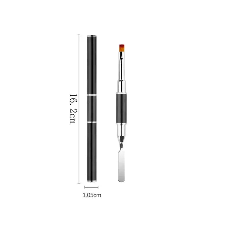 NailTech Gel Brush and Picker 2 In 1 Design Precision Tool for Acrylic Nails and Gel Applications