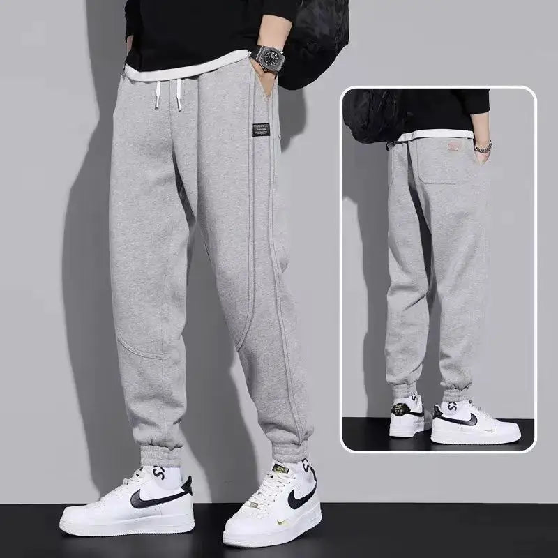 Men Cargo Tactical Pants With Durable Polyester Fabric Multi Pockets For Work Hiking Training Elastic Waist