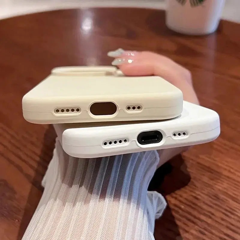 Genuine Liquid Silicone Rugged Case for iPhone 11 to 16 Pro Max Plus Shockproof Soft Back Titanium Gray