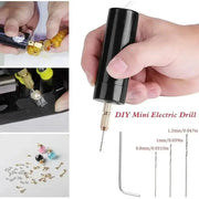USB Powered Handheld Mini Electric Drill for Epoxy Resin Jewelry Making Wood Craft Engraving Pen Tool