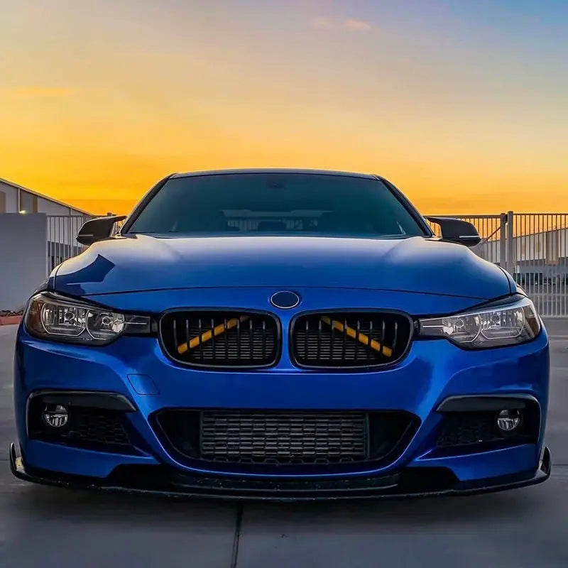 Pair BMW front grille trim strips for F30–F36, F20–F23, G29 models