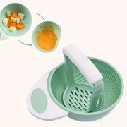 Baby Manual Grinder Set For Supplementary Food Grinding Bowl Fruits Vegetables Purees For Toddlers