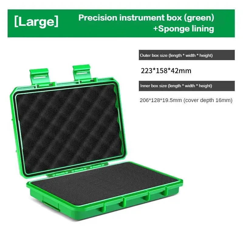 BaoLian Waterproof Sealed Small Precision Instrument Parts Tool Storage Box Portable Protective Case For Moisture