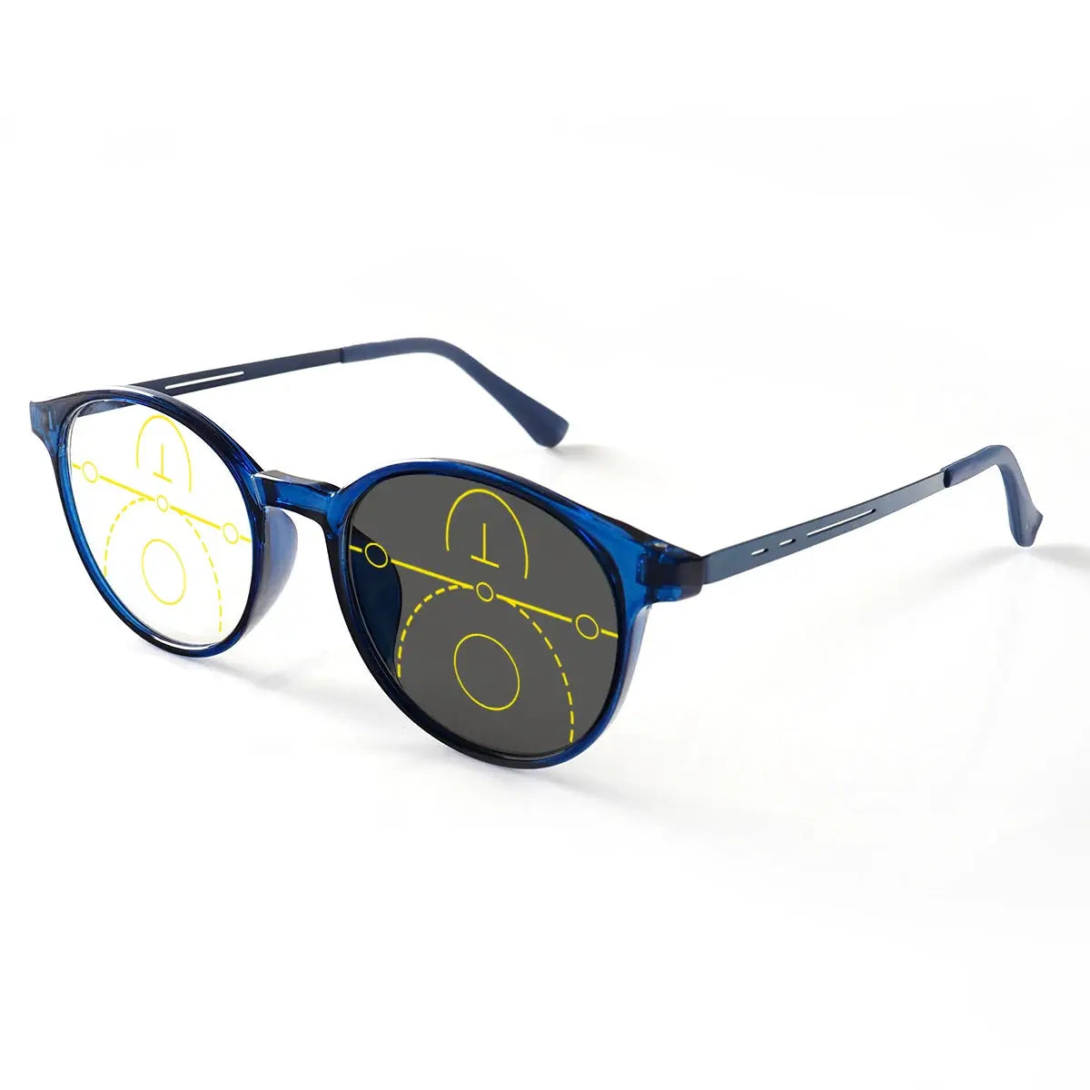 NovaSight Progressive Multifocal Reading Glasses With Photochromic Lenses For Indoor Outdoor Clarity