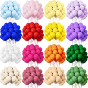 5 10 12 Inch Latex Balloons Baby Blue Red Green White Sand 10 20 30 Pcs Wedding Baby Shower Birthday Party Decor